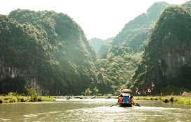 Journeying into the canyon and caves of Ninh Binh.